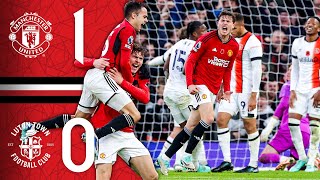 BackToBack Premier League Wins 👊  Man Utd 10 Luton Town  Highlights [upl. by Hwu434]