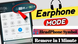 How to Remove Headphone Symbol Earphone Mode Ko Kaise Hataye Earphone Mode Off Remove Headphone Mode [upl. by Erodaeht295]