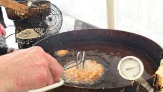 Meriden Daffodil Festival Funnel Cakes [upl. by Girardi]