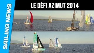 Imoca et Ultimes réunis à Lorient pour le Défi Azimut 2014 [upl. by Adine]