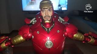 presentación of puedes war machine Mark 4 and iron man mark 3 pieces of the marct Hot toys [upl. by Jordan615]