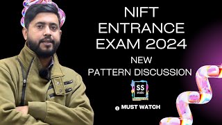 NIFT ENTRANCE EXAM 2024 FORM SYLLABUS NEW PATTERN EXPLAINED [upl. by Brunhild480]