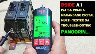 PAANO GAMITIN ANG BSIDE A1 SMART DIGITAL MULTITESTER [upl. by Lacey687]