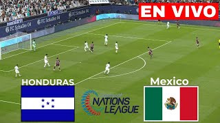 🔴EN VIVO México vs Honduras  Liga de Naciones CONCACAF 2024  Transmisión en vivo [upl. by Marjie]