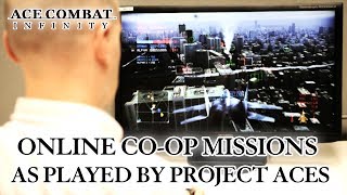 Ace Combat Infinity  PSN  Online Coop Missions Trailer [upl. by Odanref]