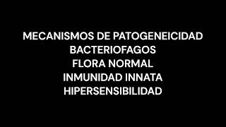 Bacteriología  VIDEOS QUE FALTAN EN DESCRIPCION [upl. by Yevad]