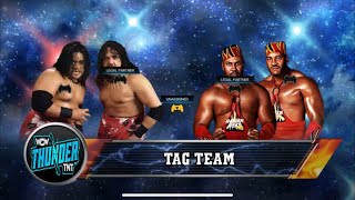 The Headshrinkers Vs Harlem Heat Wcw 2k23 [upl. by Earazed]