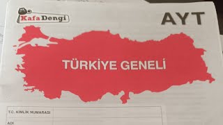 KAFA DENGİ EXTRA 2024 AYT TÜRKİYE GENELİ DENEME CEVAP ANAHTARI [upl. by Baptiste]