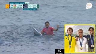 Kauli Vaast wins gold medal in surfing  France Kauli Vaast 2024 olympics storeybook  Paris Olympic [upl. by Betteanne780]