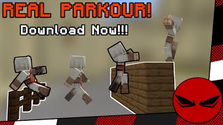 Minecraft Assassins Creed Addon REAL PARKOUR UPDATE [upl. by Edelstein]