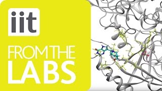 Brain Science  Molecular dynamics simulation of a drug entering into a target protein [upl. by Liddle]