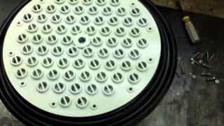 Hayward EC40 Pool Filter Tube Sheet Repair Part 009 [upl. by Ylam247]