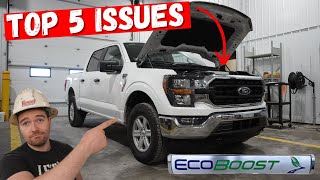 Ford F150 35L EcoBoost V6 Engine Heavy Mechanic Review  Top 5 ISSUES [upl. by Calli]