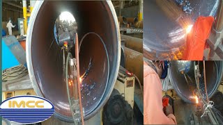 36inch pipe 70mm chrembing in work shopshortsyoutube mechanical all work [upl. by Rie]