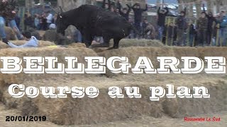 BELLEGARDEEncierro dhiver20012019Course au plan [upl. by Derfnam]