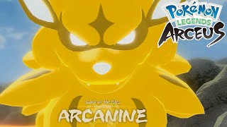 Pokemon Legends Arceus  VS Noble Arcanine Boss [upl. by Jehu]