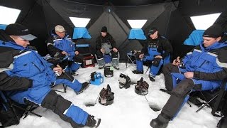 Best ice shelter  How to Pick Best Ice Fishing Shelters 2017 [upl. by Neema]