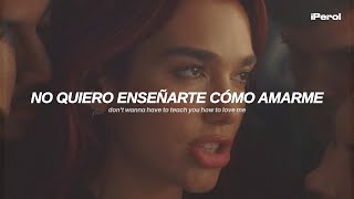 Dua Lipa  Training Season Español  Lyrics  video musical [upl. by Charmian]