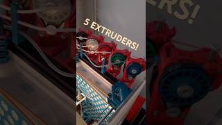 5 extruder setup almost finished Any tips for nice 5 colour models 3dprinting ender3ng [upl. by Afrikah]