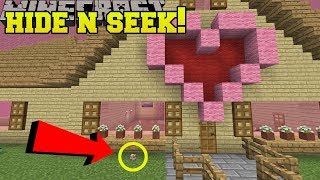 Minecraft HAMSTERS HIDE AND SEEK  Morph Hide And Seek  Modded MiniGame [upl. by Yrbua]