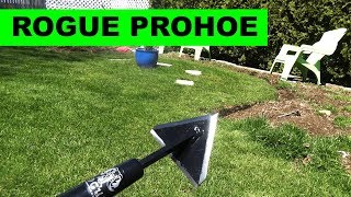 Rogue Hoes  the best garden hoe youll find  makes weeding super easy [upl. by Nallak]