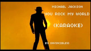 You Rock My World Karaoke Michael Jackson [upl. by Camala]