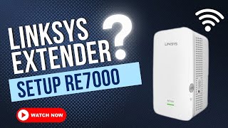 Linksys extender setup re7000 [upl. by Cyrille865]