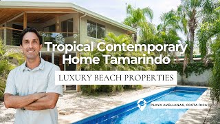 Tropical Contemporary Home Tamarindo [upl. by Map173]