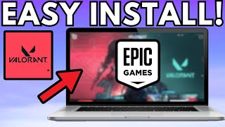 How To Install Valorant On Epic Games 2024 [upl. by Sommers]