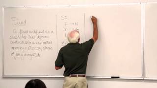 Fluid Mechanics Fundamental Concepts Fluid Properties 1 of 34 [upl. by Elinnet]