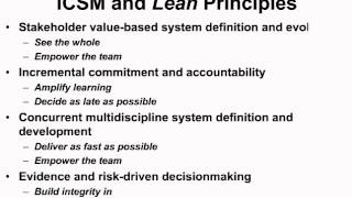 quotThe Incremental Commitment Spiral Model ICSMquot Barry Boehm [upl. by Luamaj871]