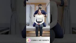 Chiropractic of full Body ASMR part 1youtubeshorts massage feedshorts relax feed asmrsounds [upl. by Issirk]