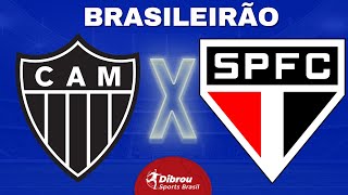 ATLÃ‰TICO MINEIRO X SÃƒO PAULO AO VIVO BRASILEIRÃƒO DIRETO DA ARENA MRV  RODADA 16  NARRAÃ‡ÃƒO [upl. by Milson]