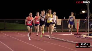 Luis Grijalva Closes In 559 To Win Stanford 5K  Kick of the Week [upl. by Fiorenze]