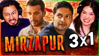 MIRZAPUR 3x1 quotTetuaquot Reaction  Ali Fazal  Pankaj Tripathi  Shweta Tripathi [upl. by Anitnauq]