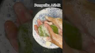 ASMR Washing watermelon soap [upl. by Lindahl]