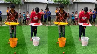 “Fun and Competitive Ball Toss Game Challenge for Boys” [upl. by Ymmor]