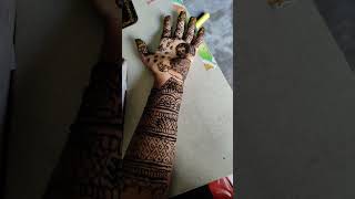 My 4th class mendhi design [upl. by Geesey]