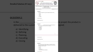Project Management Planning Evaluation and Control Assignment 0 answers nptel [upl. by Ause]