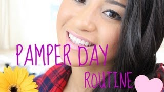 ♡MY PAMPER DAY Routine amp Products [upl. by Ambrosio]