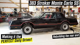 Making the 383 Stroker Monte Carlo SS Drag Car the PERFECT DAILY DRIVER [upl. by Dyolf]