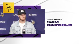 Sam Darnold on Week 11 Improved Play amp Overall Success of Offense  Vikings at Titans [upl. by Yrokcaz]