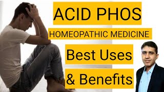 Acidum Phosphoricum Q 30 200 Homeopathic Medicine Uses and Benefits  ED  in Hindi [upl. by Maxfield545]