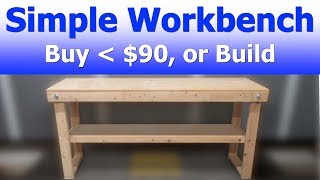 Simple Starter Workbench Buy it for less than 90 or build it yourself [upl. by Emlynne]