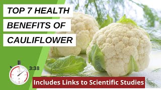 Cauliflower Health Benefits  Top 7 Health Benefits of Cauliflower [upl. by Korella]