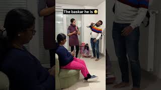 Bhaskar 🫣🫣🫣 tamilshorts comedy husbandwifecomedy tamilcomedy tamilfunny luckybhaskar [upl. by Asirret625]