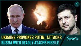 Revenge For Putin’s Nuke Warning Ukraine Fires Deadly USmade ATACMS Missile at Russia [upl. by Sand743]