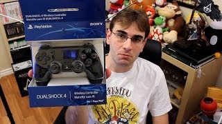 UNBOXING DUAL SHOCK 4 Controle Playstation 4 [upl. by Ennaillek]