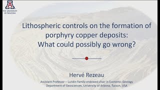 Lithospheric controls on the formation of porphyry copper deposits What could possibly go wrong [upl. by Goodhen741]