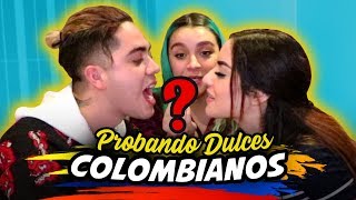 PROBANDO DULCES COLOMBIANOS 🇨🇴 🐤 JUKILOP FT SOFIA CASTRO [upl. by Bergman]